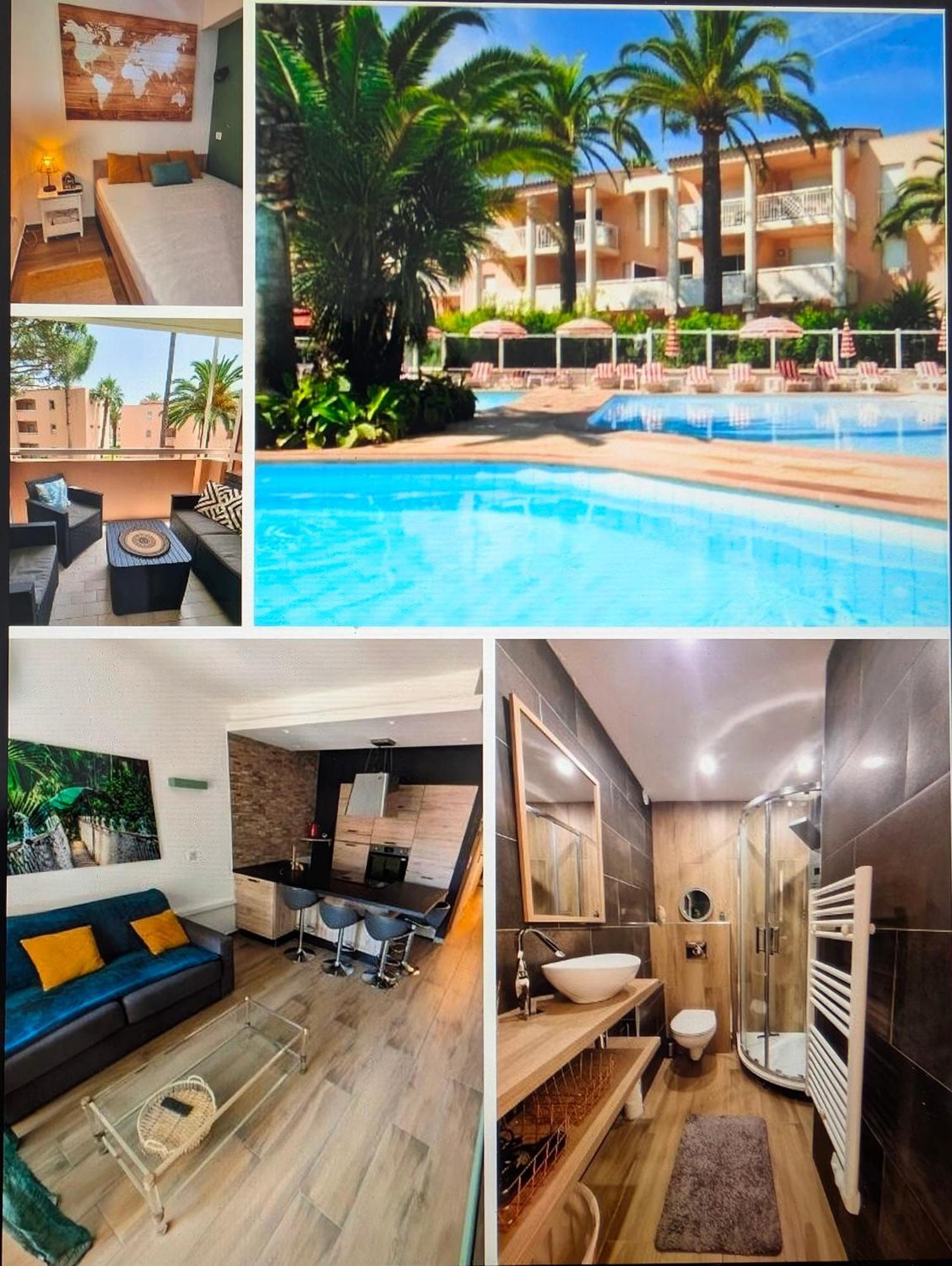 Residence De Vacances Avec Piscine & Transat, A 2 Minutes Des Plages - Bat N2 วาลูริส ภายนอก รูปภาพ